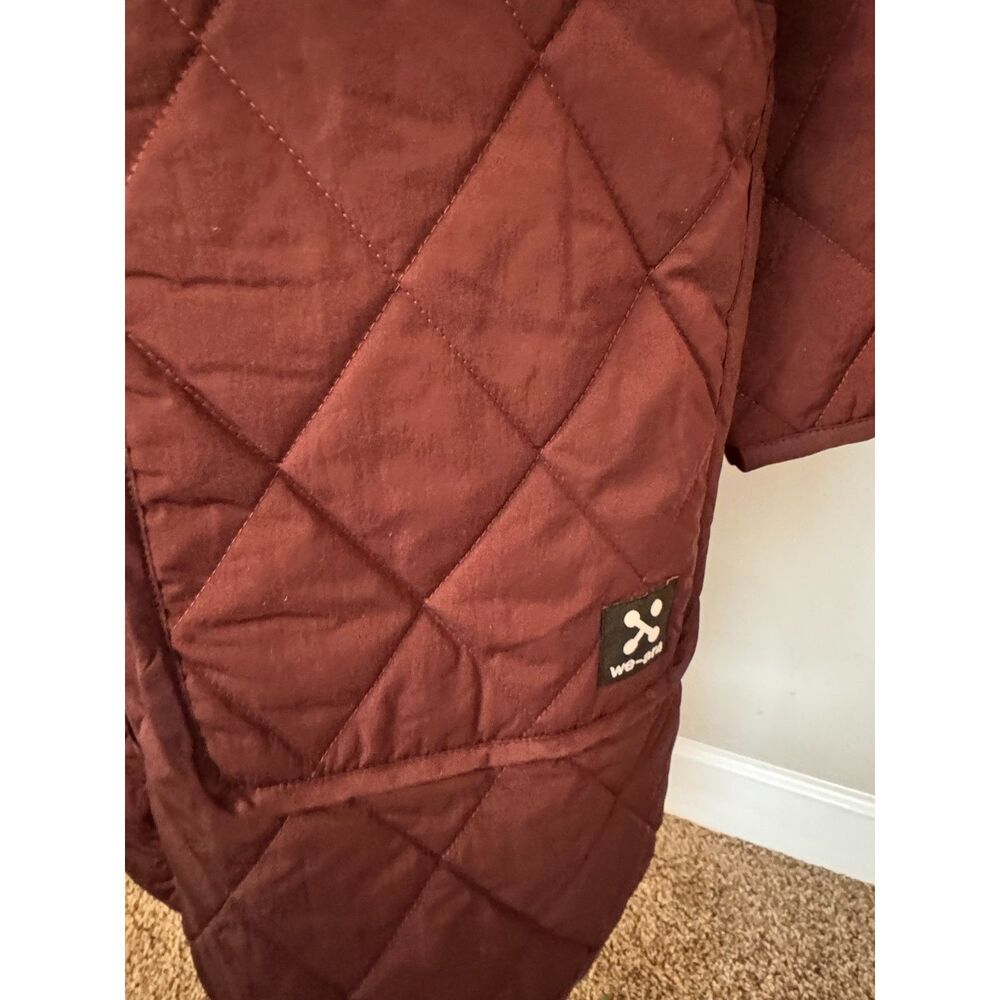 WE-AR4 Marroon Men's Coat Large | 23″ Pit to Pit • 34″ Length • NWT - Picture 2 of 4